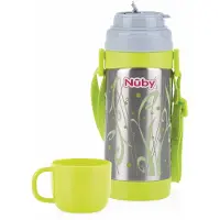 Nuby ID10278 Thermo Edelstahlkanne, 360 ml