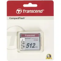 Transcend TS512MCF200I, 0,5 GB, Kompaktflash