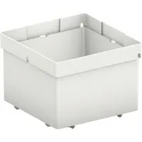 Festool Box 100x100x68/6, Kasten für Kleinteile, Kunststoff, Weiß, 100 mm, 100 mm, 68 mm