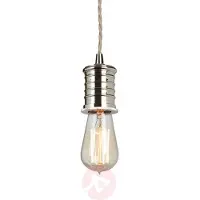Elstead Lighting Hängeleuchte Douille 1xE27 H:7,7 Ø:10 nickel poliert