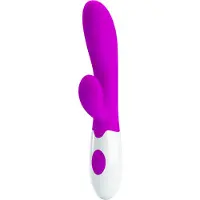Pretty Love Rabbitvibrator 'Alvis' aus 100% Silikon | Flüsterleise, 30 verschiedene Vibrationsmodi 1 St Vibrator