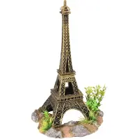 Flamingo Eiffelturm-aquariendekoration Sortiert
