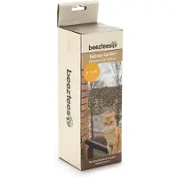 Beeztees Transparentes Katzennetz für den Balkon - 4 x 3 m