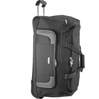 Travelite Reisetasche mit Rollen Orlando Trolley Reisetasche Schwarz (73 Liter)