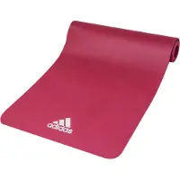Adidas Fitness- und Yogamatte, 8 mm, Dunkelrot