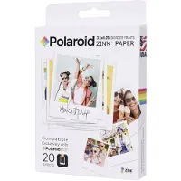 Polaroid ZINK Zero Ink, Tintenstrahl, Mehrfarben, 20 Blätter, CE, POP, 89 mm
