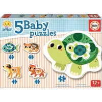 Ginza.se Puzzle. Baby Puzzles Animals 2x2/2x3/4 Teile
