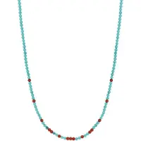 Ti sento Collier mit türkisfarbenen Steinen 3939TQ/42