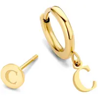 CO88 Collection Goldene CO88 Kollektion 8CE-70359 Damen Ohrringe