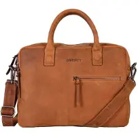 Dstrct Wall Street Workingbag 14" cognac