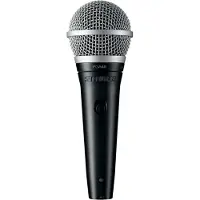 Shure PGA48 Dynamisches Sprach- und Karaokemikrofon mit XLR-auf-Klinkenkabel