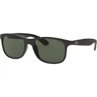 Ray-Ban Sonnenbrille Andy 4202 606971 Mattes Schwarz Grün