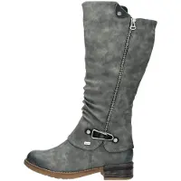 Rieker 94652-45 Schuhe Damen Stiefel Warmfutter RiekerTex, Größe:42 EU, Farbe:Grau