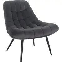 SalesFever Sessel XXL Metall/Samt
