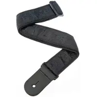 Daddario 50B01 Gewebter Gitarrengurt Black Satin