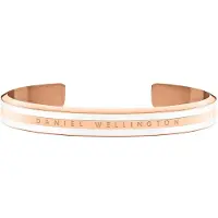 Daniel Wellington Classic Slim Bracelet Satin White Rose Gold S