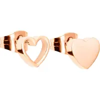 Liebeskind berlin Damen-Ohrstecker Edelstahl LIEBESKIND Berlin Roségold