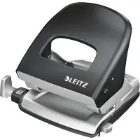 Leitz NeXXt 5006, 30 Blätter, Schwarz, Silber, Metall, 8 cm, A4, A5, A6, Folio, US-Quart, 8 x 8 x 8 cm, 107 mm
