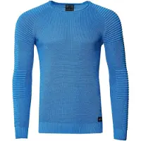 Rusty neal Strickpullover mit modernem Rundhalsausschnitt