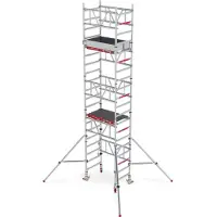 Altrex MiTower 1-Personen-Gerüst Aluminium mit Fiber-Deck Plattform 0,75x1,27m 6,20m AH