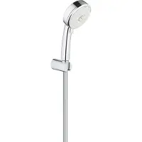 GROHE Tempesta Cosmopolitan 100, Handduschbrause mit Kopf, Chrom, Wand