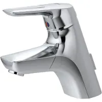 Ideal standard Waschtischarmatur Ceramix Blue Lift, Ausladung 136mm A5654AA Chrom
