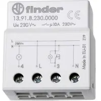Finder 13.91.8.230.0000, Grau, 10 A, CE, 230 V
