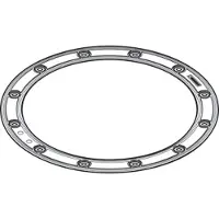 Geberit 242612001 Set Flachdichtung zu Pluvia
