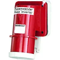 MENNEKES MEN 21241 CEE-Aufbaustecker 5x32A 400V 6h mit Phasenwender