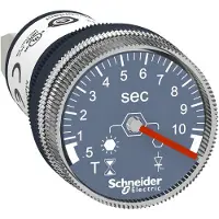 Schneider Electric Panel mounted timer 0,5s to 10s,100-240V