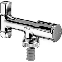 Kirchhoff Geräteventil COMFORT chrom, für Eckventile 3/8Zoll 3/8Zoll
