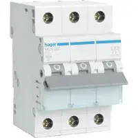 Hager HAG MCN302 C2 Einbauautomat 3p