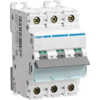 Hager Leistungsschalter 3P B 25A 10kA AC NBN325