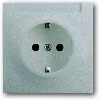 Busch-Jaeger Steckdose alu/si 20 EUN-783 2CKA002011A3847