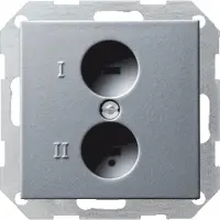 Gira 040228, 2 Modul(e), Anthrazit, 3,1 cm