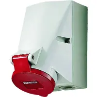 MENNEKES 20162A, Rot, Weiß, IP44, 400 V, 32 A