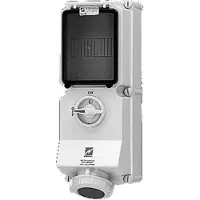 MENNEKES MEN 5613A 16A5P 6H400V Wanddose DUO IP44