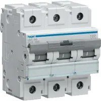Hager HMC399 Leitungsschutzschalter 3 polig 15kA C-Charakteristik 125A 4.5 Module