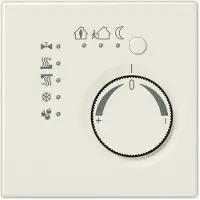 JUNG Raumtemperaturregler UP LS KNX ws glz LS2178