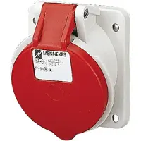 MENNEKES MEN 3744 CEE-Anbausteckdose TA IP44 400V 16A 5p 6h