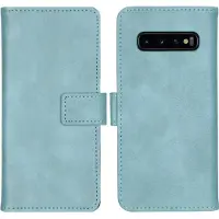 IMoshion Samsung Galaxy S10 Hülle - Kunstleder - - Klapphülle - Hellblau