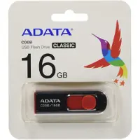 ADATA USB 2.0 Stick C008 Black/Red 16GB