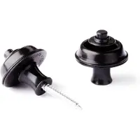 Dunlop Straplock Set - Original - schwarz