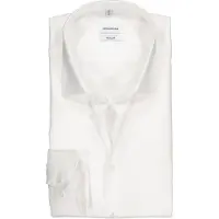 Seidensticker Businesshemd "Schwarze Rose", Herren, Gr. XL (44), normale Ärmellängen, weiß, 100% Baumwolle, unifarben, regular fit, 2-Knopf-Manschette, Hemden Businesshemd, Regular 1/1 Kentkragen Uni
