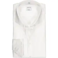 Seidensticker Businesshemd "Schwarze Rose", Herren, Gr. L41, normale Ärmellängen, weiß, 100% Baumwolle, unifarben, regular fit, 2-Knopf-Manschette, Hemden Businesshemd, Regular 1/1 Kentkragen Uni