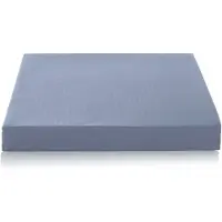 Essenza Satin Stone Blue Spannbettlaken 80 x 200 cm