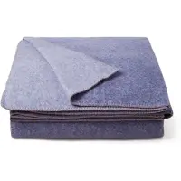 Kayori Plaid Sagano Dunkelblau Bamboo-150 x 220 cm