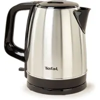 Tefal Dialog KI150D, 1,7 l, 2400 W, Schwarz, Edelstahl, Edelstahl, Drahtlos, Filterung