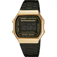 Casio Uhr Vintage A168WEGB-1BEF Schwarz