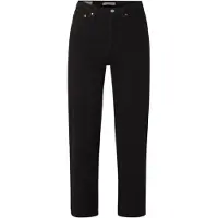 Levi's Damen Ribcage Straight Ankle Jeans,Black Heart,23W / 27L